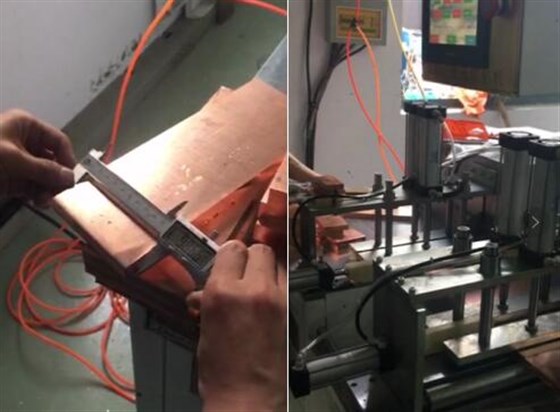 型材切割機切割銅板 型材切割機切割銅板