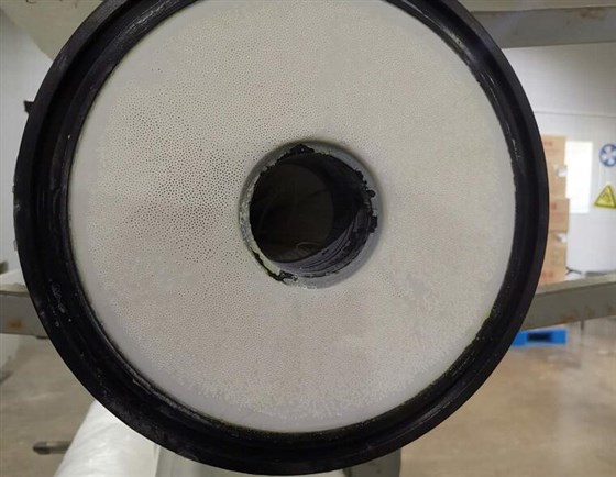 超濾膜切頭機(jī)斷面效果 超濾膜切頭機(jī)斷面效果