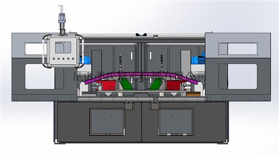 防撞梁鋁橫梁切割機DS4-500D1 防撞梁鋁橫梁切割機DS4-500D1