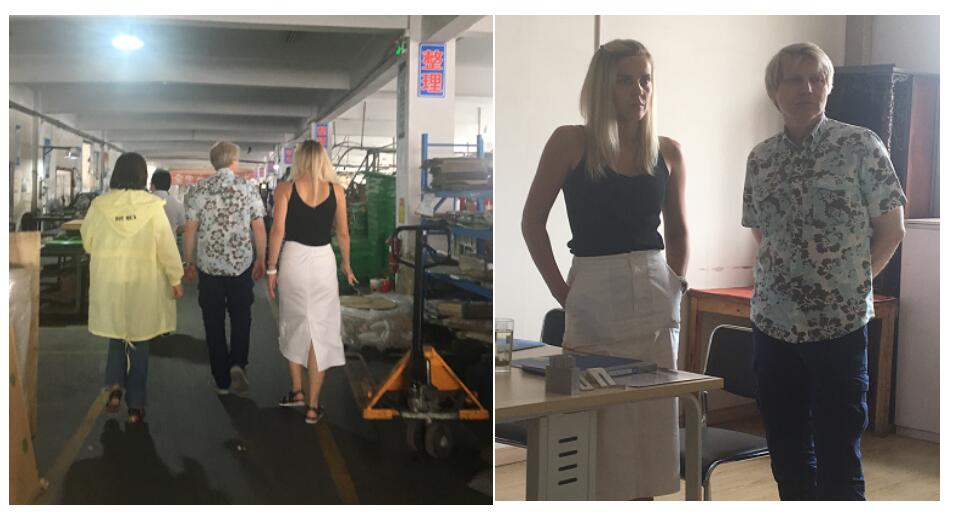 鄧氏精密機(jī)械接待俄羅斯客戶(hù)